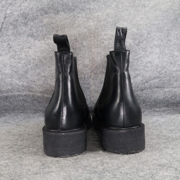 Staud Shoes Womens 36 Boots Chelsea Palamino Leather Casual Platform Black Ankle - Picture 6 of 16